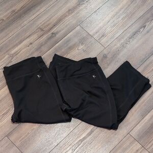 Danskin Black Fitted Activewear Leggings